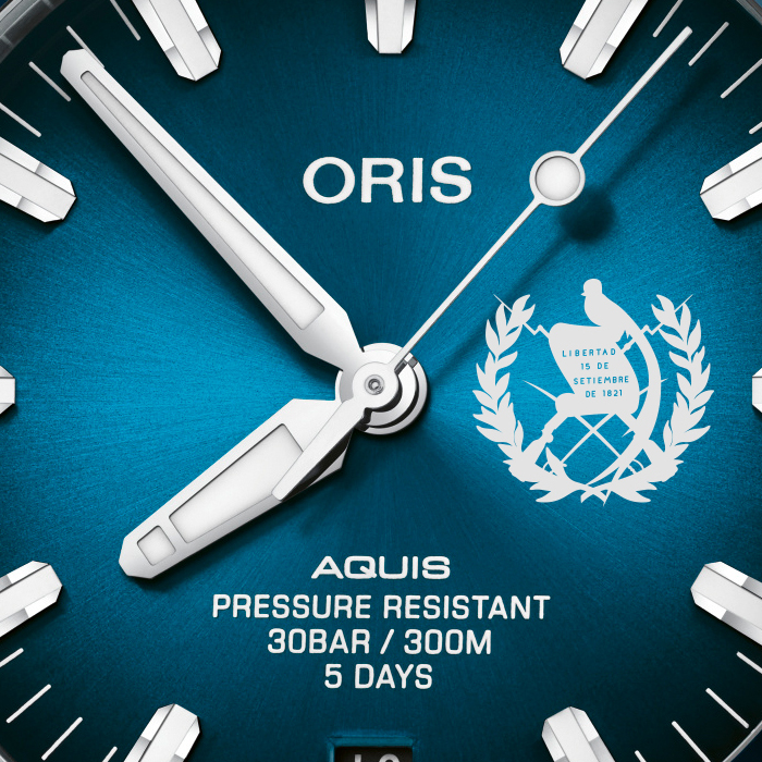 Oris Aquis Date Caliber 400 Guatemala Limited Edition